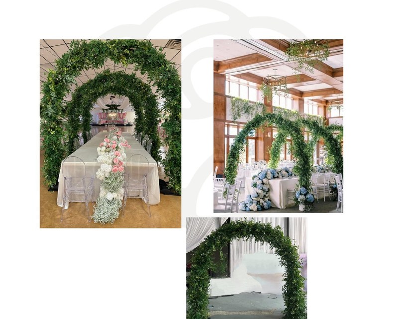 9ft greenery arch