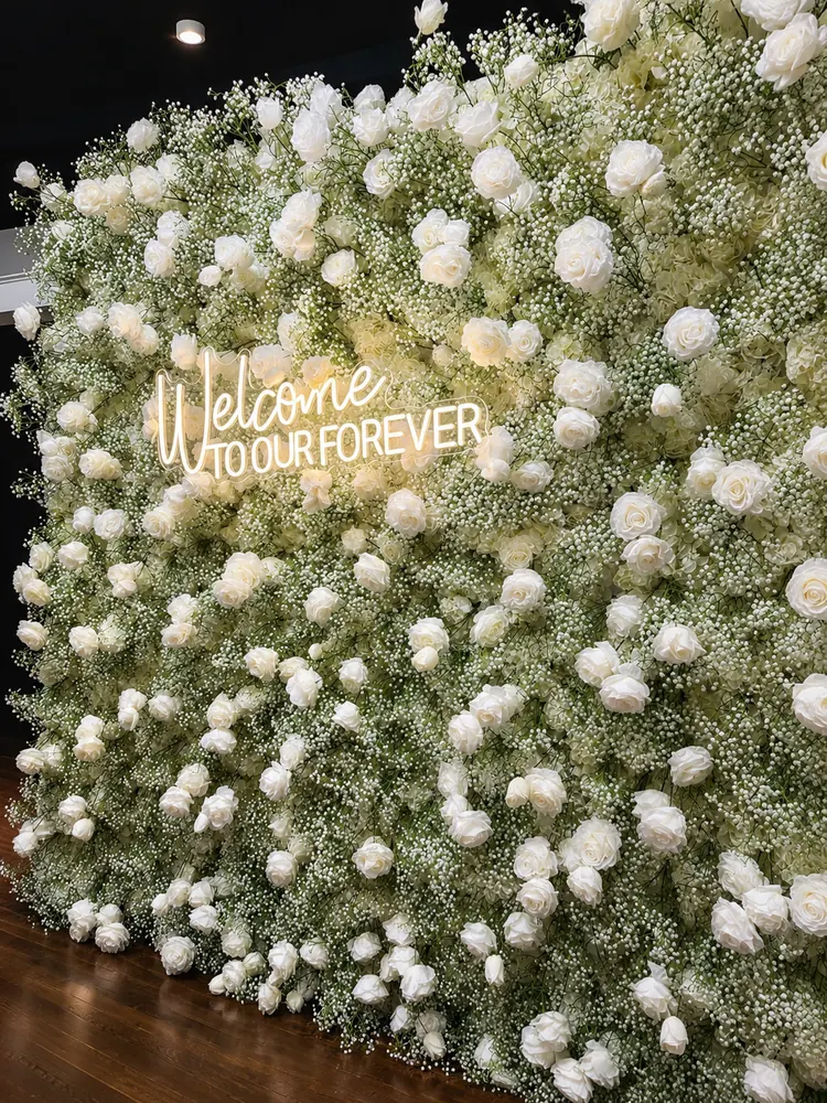 Muro de flores