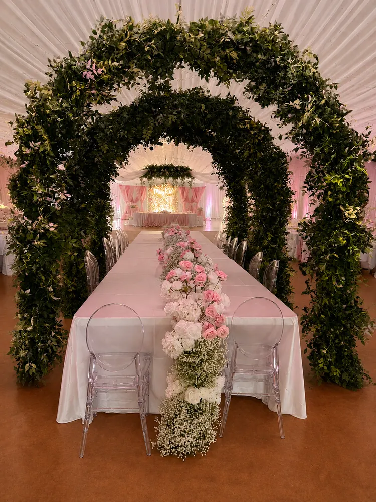 Arco de follaje